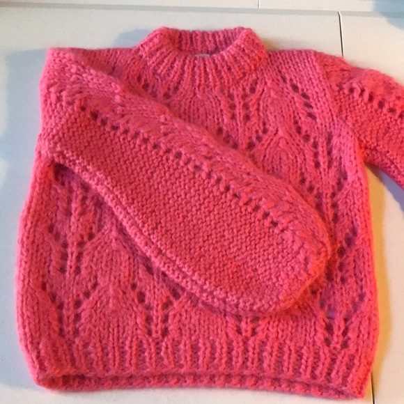 GANNI Julliard Wool Mohair Chunky Knit Sweater - Picture 9 of 12